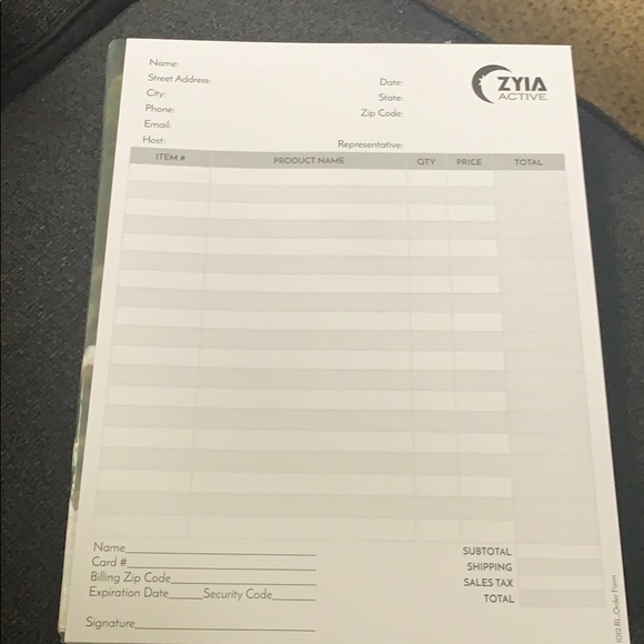 Zyia Rep starter kit pack - Picture 6 of 6